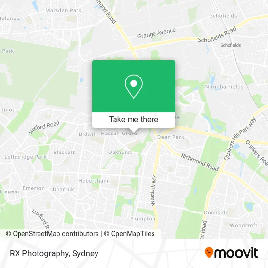RX Photography map
