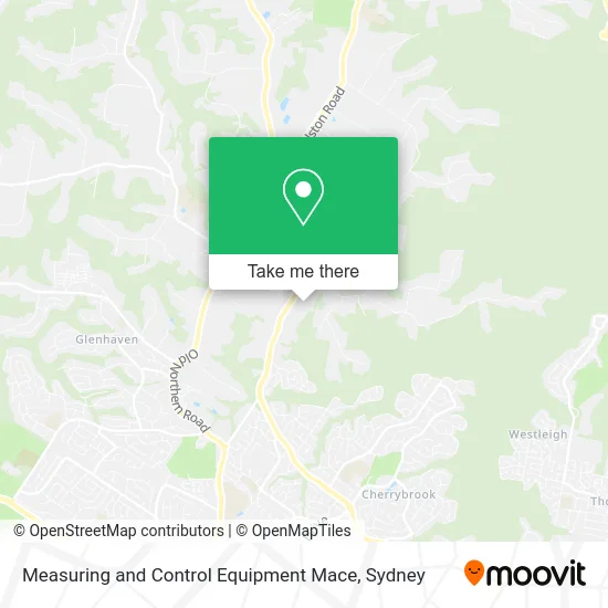 Measuring and Control Equipment Mace map