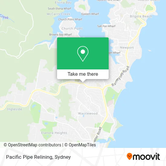 Mapa Pacific Pipe Relining