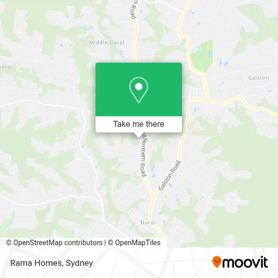 Rama Homes map