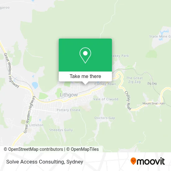 Mapa Solve Access Consulting