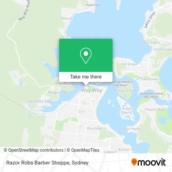 Razor Robs Barber Shoppe map
