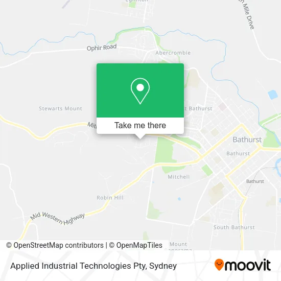 Applied Industrial Technologies Pty map