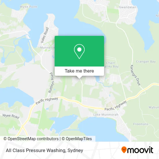 Mapa All Class Pressure Washing