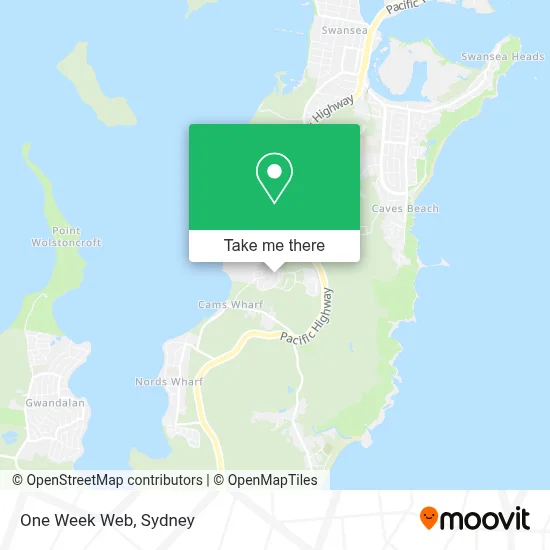 One Week Web map