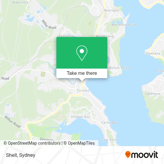 Shell map