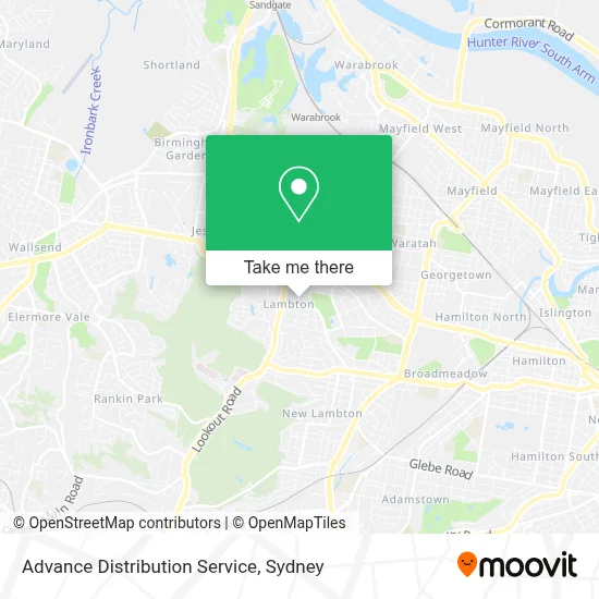 Mapa Advance Distribution Service