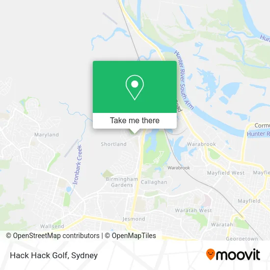 Hack Hack Golf map