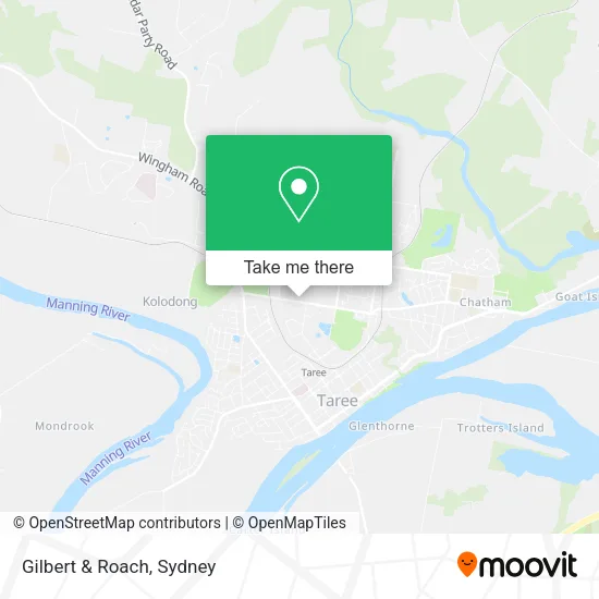 Gilbert & Roach map