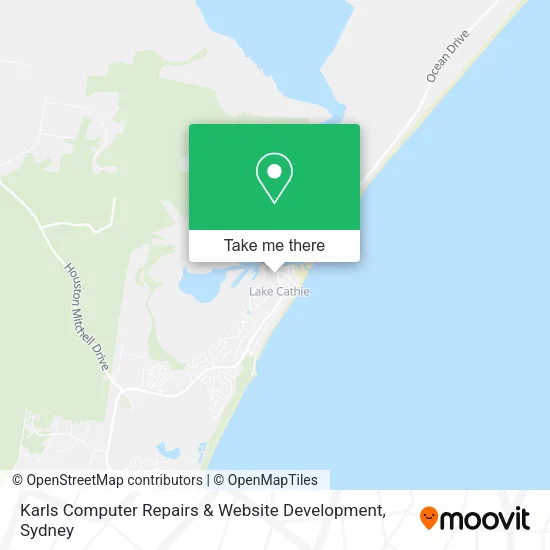 Karls Computer Repairs & Website Development map