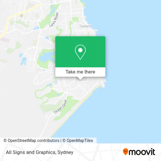 Mapa All Signs and Graphics