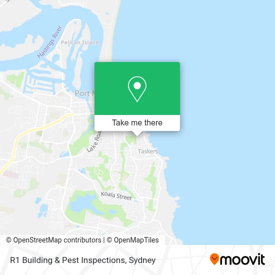 R1 Building & Pest Inspections map