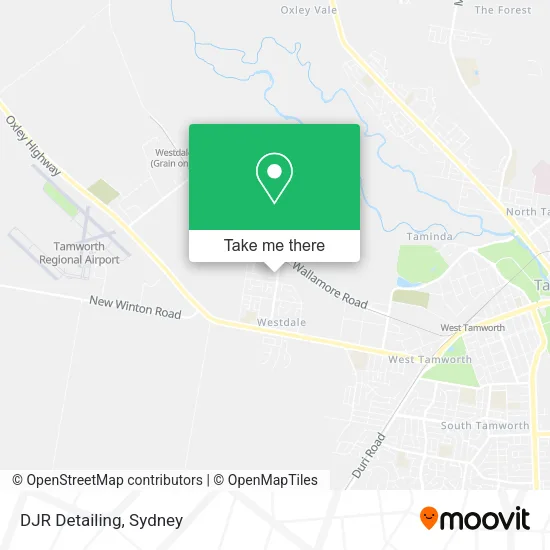 DJR Detailing map