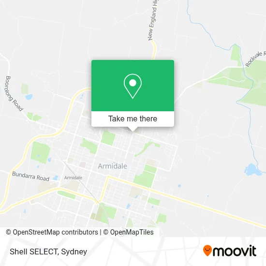 Mapa Shell SELECT