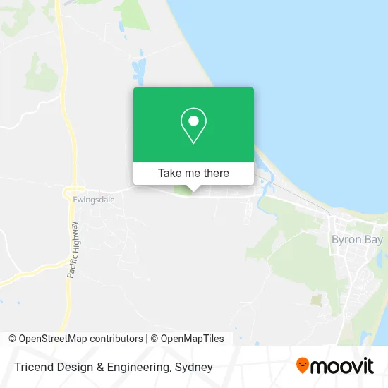 Mapa Tricend Design & Engineering