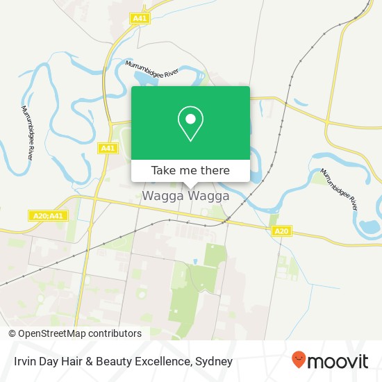 Irvin Day Hair & Beauty Excellence map