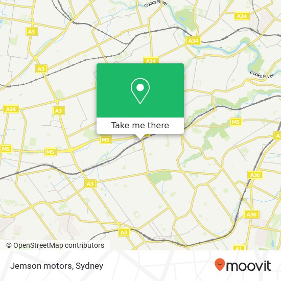 Jemson motors map
