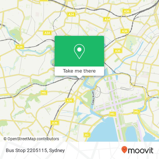 Bus Stop 2205115 map