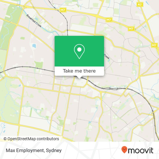 Max Employment map