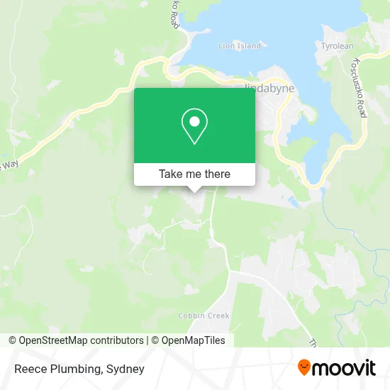 Mapa Reece Plumbing