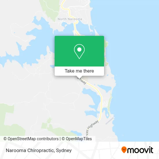 Narooma Chiropractic map