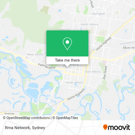 Rma Network map