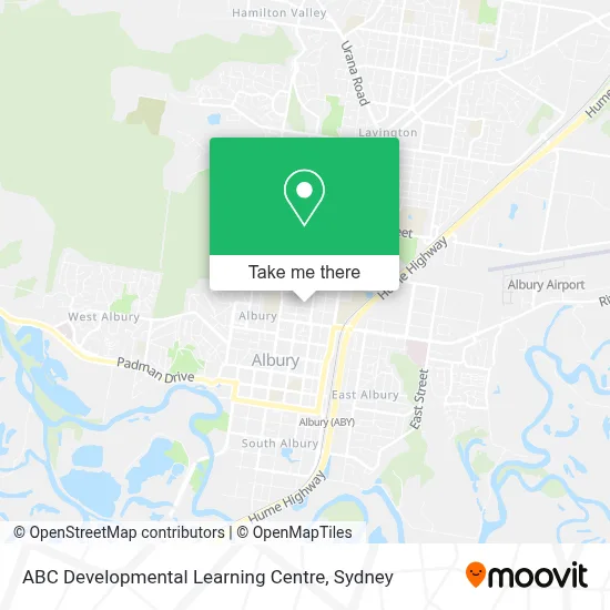 Mapa ABC Developmental Learning Centre