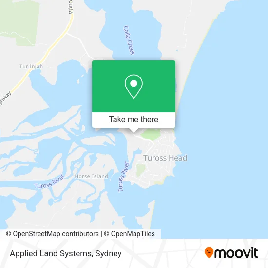 Applied Land Systems map