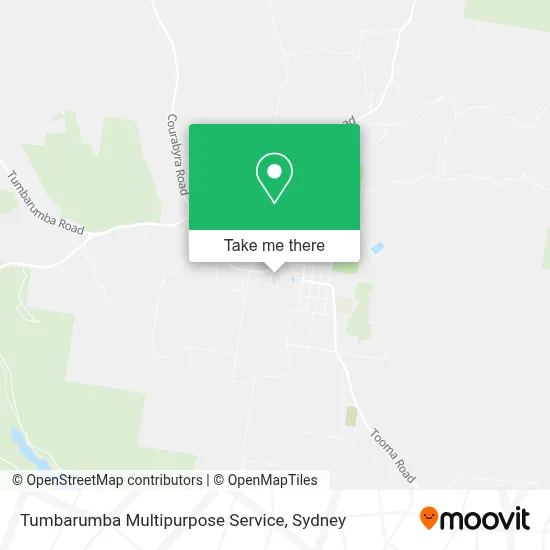 Mapa Tumbarumba Multipurpose Service