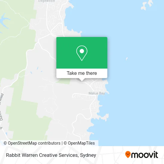 Rabbit Warren Creative Services map