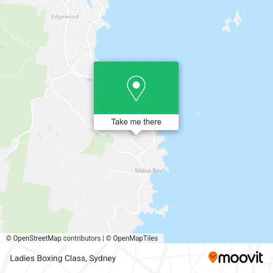 Ladies Boxing Class map