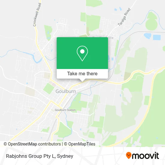 Rabjohns Group Pty L map