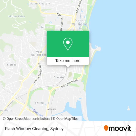 Mapa Flash Window Cleaning