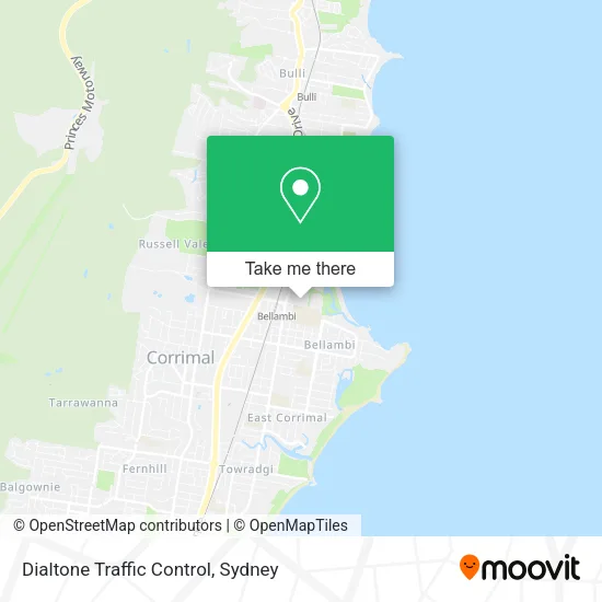 Dialtone Traffic Control map