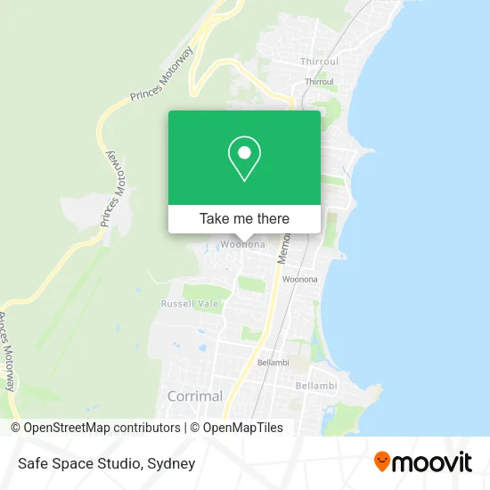 Safe Space Studio map