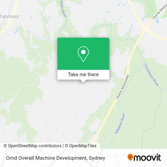 Omd Overall Machine Development map
