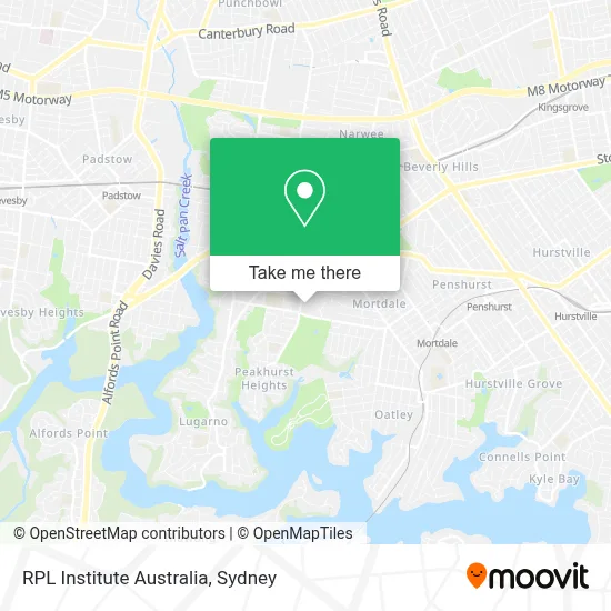 RPL Institute Australia map