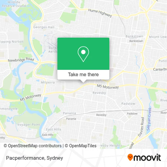 Pacperformance map