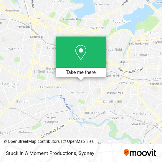 Stuck in A Moment Productions map