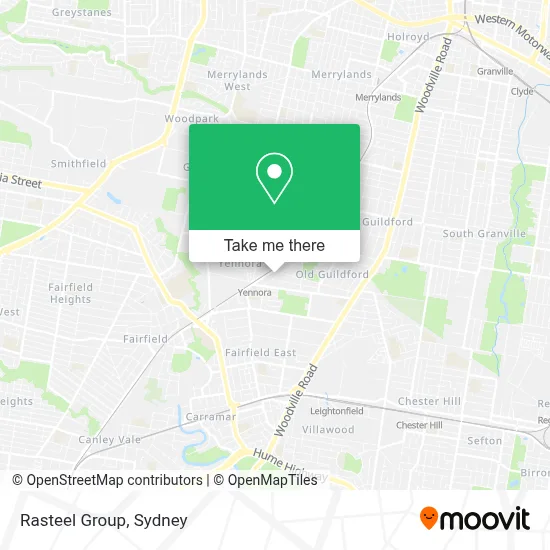 Rasteel Group map