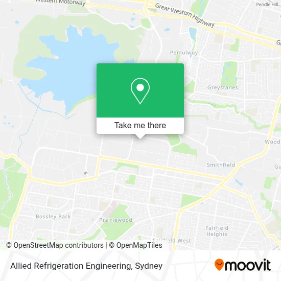 Mapa Allied Refrigeration Engineering