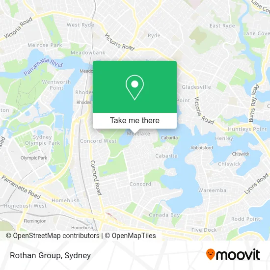 Rothan Group map
