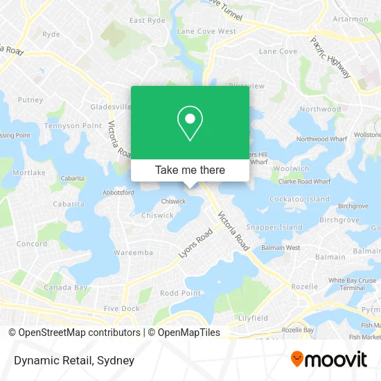 Dynamic Retail map