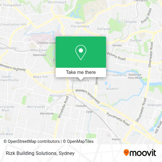 Rizk Building Solutions map