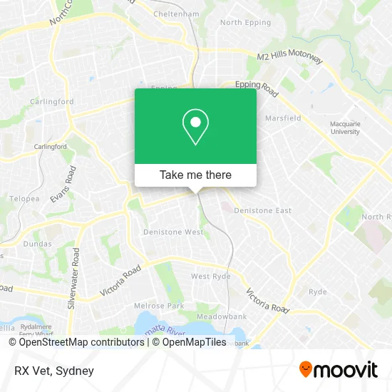 RX Vet map
