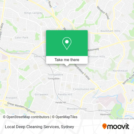 Mapa Local Deep Cleaning Services