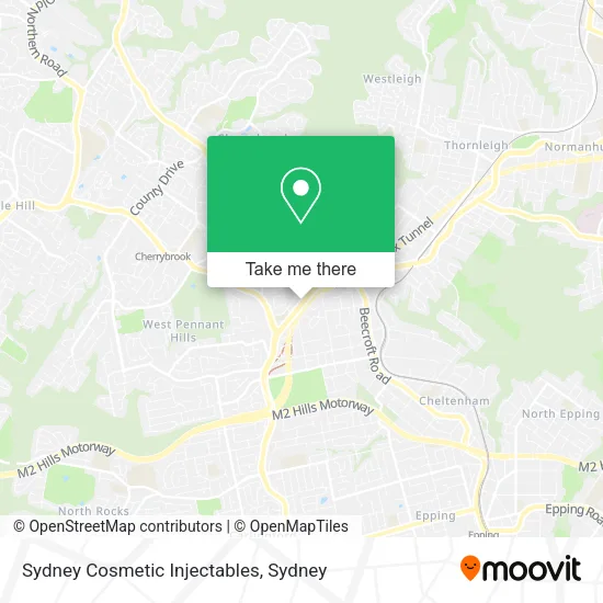 Sydney Cosmetic Injectables map