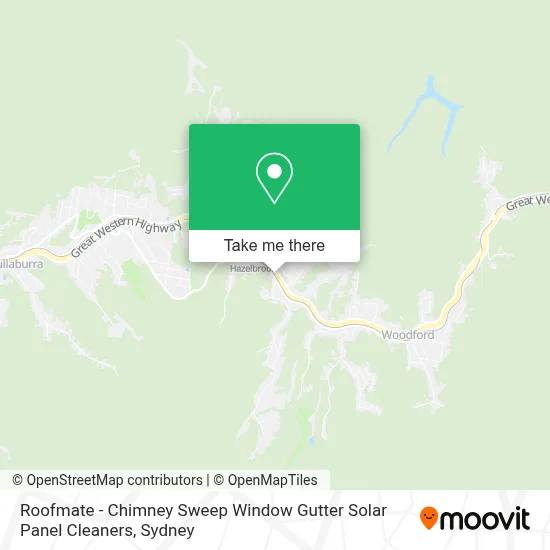 Roofmate - Chimney Sweep Window Gutter Solar Panel Cleaners map