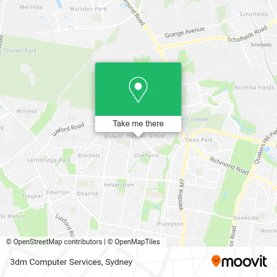 Mapa 3dm Computer Services