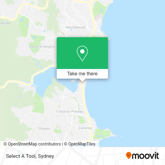 Select A Tool map